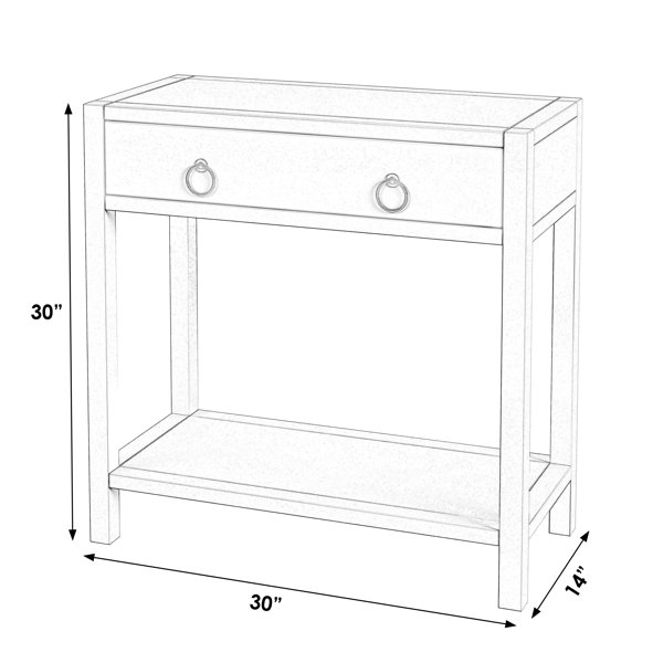 Elin 1 Drawer Nightstand & Reviews Birch Lane
